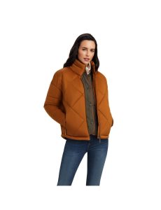 Dámské Bundy Ariat Adena Insulated Hnědé | ONSTD-1956