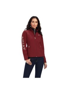 Dámské Bundy Ariat Aparejo Team Softshell Oranžové Růžové | QBYDP-6493