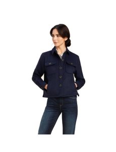 Dámské Bundy Ariat Ashford Shirt Tmavě Blankyt | MUDCE-9834