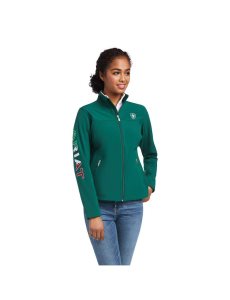 Dámské Bundy Ariat Classic Team Softshell MEXICO Viacfarebný | TVCIL-2851