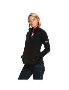 Dámské Bundy Ariat FR Polartec Platformy Černé | IQAWC-7056