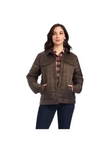Dámské Bundy Ariat Puffer Trucker Insulated Viacfarebný | HKDRN-4023