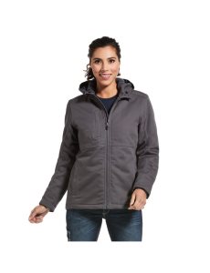 Dámské Bundy Ariat Rebar DuraCanvas Insulated Šedé | KLDHP-2813