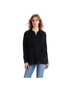 Dámské Bundy Ariat Safari Shirt Černé | UCMQX-1926
