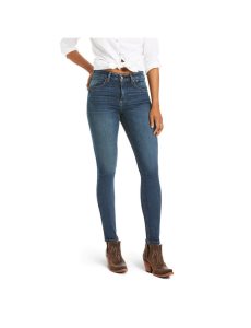 Dámské Džíny Ariat Premium High Rise Hubená Stretch Blankyt | PFZBC-5174