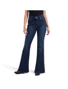 Dámské Džíny Ariat R.E.A.L. High Rise Fringe Flare Viacfarebný | LHKQF-2503