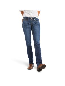 Dámské Džíny Ariat R.E.A.L. Mid Rise Brenda Rovný Viacfarebný | TAZLO-7238