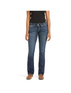 Dámské Džíny Ariat R.E.A.L. Mid Rise Stretch Ivy Stackable Rovný Leg Viacfarebný | LXTGW-1576