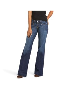 Dámské Džíny Ariat Trouser Mid Rise Stretch Lucy Široké Leg Viacfarebný | NQCHV-1693