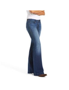 Dámské Džíny Ariat Trouser Mid Rise Stretch Kelsea Široké Leg Viacfarebný | XGHCN-9514