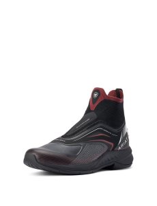 Dámské Jezdecké Boty Ariat Ascent Paddock Černé Vínové | HSKJN-6270