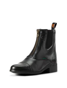 Dámské Jezdecké Boty Ariat Heritage Breeze Zip Paddock Černé | HIVKP-7528