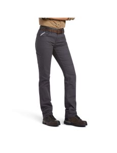 Dámské Kalhoty Ariat Rebar DuraStretch Made Tough Rovný Leg Šedé | AKFGJ-5180
