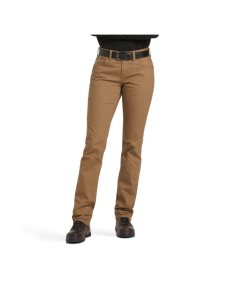 Dámské Kalhoty Ariat Rebar DuraStretch Made Tough Rovný Leg Hnědožlutý | VAJKM-4073
