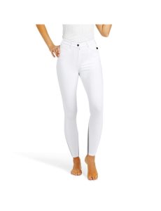 Dámské Kalhoty Ariat Speranza Knee Patch Breech Bílé | UDJEM-5317