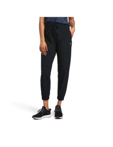 Dámské Kalhoty Ariat Tek Jogger Sweatpants Černé | WSRHB-1340