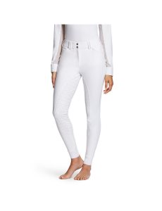 Dámské Kalhoty Ariat Tri Factor Grip Full Seat Breech Bílé | VMSUQ-9310