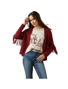 Dámské Kardigan Ariat Red Rock Červené | VQKGT-4703