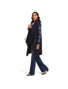 Dámské Kardigan Ariat Roaming Tmavě Blankyt | SQDPF-5386