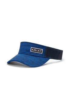 Dámské Klobouky Ariat Offset Box Logo Visor Tyrkysové | XLDSQ-1059