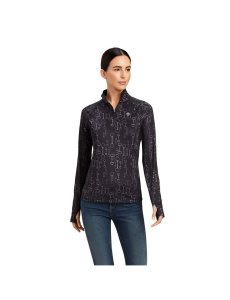 Dámské Mezivrstvy Ariat Lowell 2.0 1/4 Zip Černé | LPIUA-2617