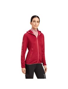 Dámské Mikiny S Kapucí Ariat Byron Full Zip Červené | VGFQP-8071