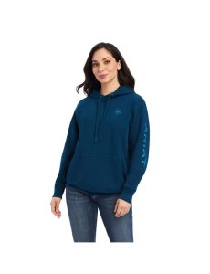 Dámské Mikiny S Kapucí Ariat REAL Classic Arm Logo Viacfarebný | VRGJU-8237
