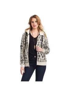 Dámské Mikiny S Kapucí Ariat REAL Sherpa Full Zip Viacfarebný | VCWEK-9450