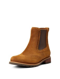 Dámské Nepromokavé Boty Ariat Wexford Brogue Nepromokavé Oranžové | AWJTS-1305