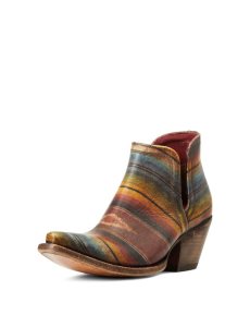 Dámské Nízké Kozačky Ariat Dixon Western Viacfarebný | JHMWU-7032