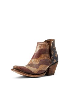 Dámské Nízké Kozačky Ariat Dixon Western Viacfarebný | MCNBP-4389