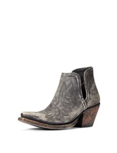 Dámské Nízké Kozačky Ariat Dixon Western Černé | WGYDI-4537