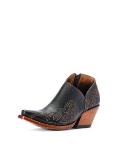 Dámské Nízké Kozačky Ariat Jolene Western Černé | IORFL-2718