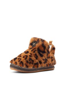 Dámské Pantofle Ariat Bootie Leopard | DVGEH-8917