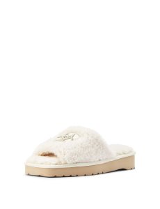 Dámské Pantofle Ariat Cozy Chic Square Špicí Krém | QIDCB-6742