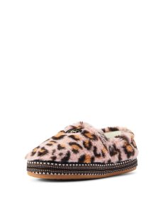 Dámské Pantofle Ariat Snuggle Růžové Leopard | XSJRG-7135