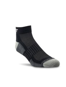 Dámské Ponožky Ariat High Performance Quarter Crew Tek Pracovní 3PCS Černé | PLXNJ-1964