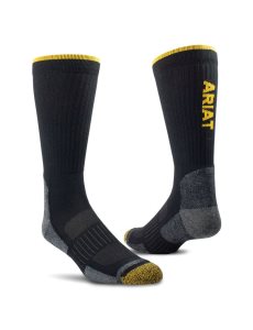Dámské Ponožky Ariat High Performance Tek Pracovní 2PCS Černé | LEIXJ-8253
