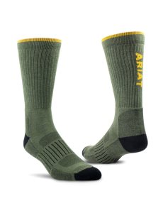 Dámské Ponožky Ariat High Performance Tek Pracovní 2PCS Olivy Zelené | OCIQX-9265