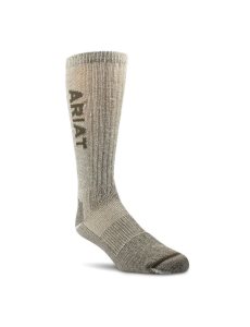Dámské Ponožky Ariat Lehké Merino Vlna Blend Mid Calf Steel Špicí Pracovní 2PCS Černé | QOGET-0194