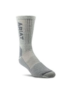 Dámské Ponožky Ariat Lehké Merino Vlna Blend Steel Špicí Pracovní Šedé | TPFHU-8670