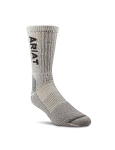 Dámské Ponožky Ariat Lehké Merino Vlna Blend Steel Špicí Pracovní Hnědé | WSPYF-4053