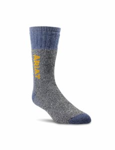 Dámské Ponožky Ariat Marl Thermal Vlna Blend Pracovní 2PCS Blankyt | DWLNQ-4967