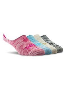 Dámské Ponožky Ariat No Slip No Show 4 Pair Multi Color Pack Viacfarebný | MUTNR-0726