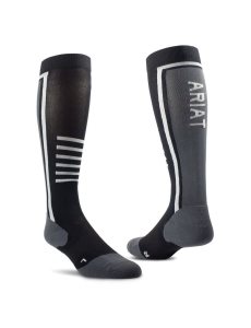 Dámské Ponožky Ariat Slimline Performances Černé | RIXYU-4310