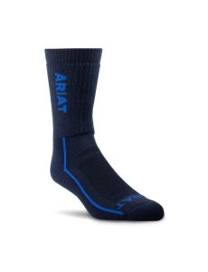 Dámské Pracovní Oděvy Ariat Heavyweight Merino Vlna Steel Špicí Performance Pracovní Socks Tmavě Bla