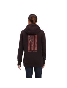 Dámské Pracovní Oděvy Ariat Rebar Aztec Flag Grafická Hoodie Viacfarebný | MPAFB-9364