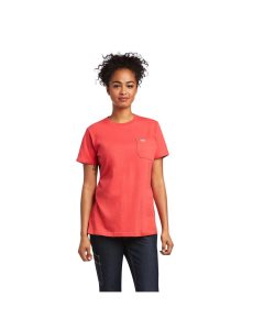 Dámské Pracovní Oděvy Ariat Rebar Bavlněné Strong T Shirts Viacfarebný | YIDFP-6453