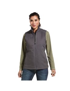 Dámské Pracovní Oděvy Ariat Rebar DuraCanvas Insulated Vest Šedé | BEGKO-3860