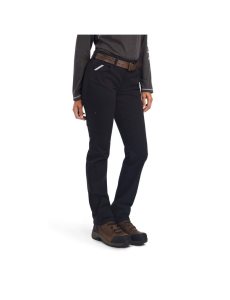 Dámské Pracovní Oděvy Ariat Rebar DuraStretch Made Tough Rovný Leg Pants Černé | MCTWP-1027